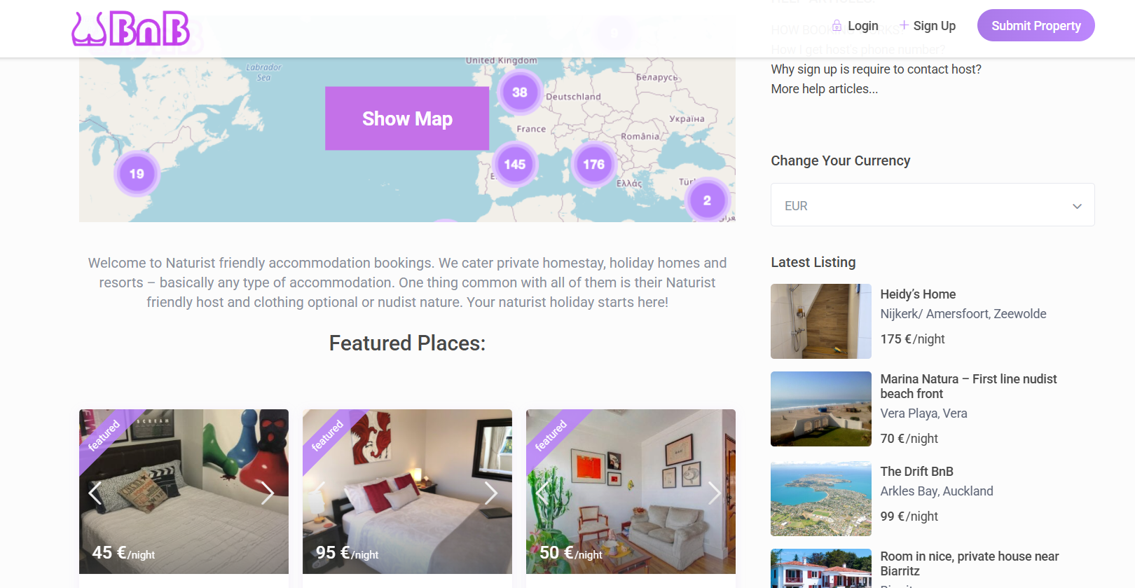 Naturist BnB