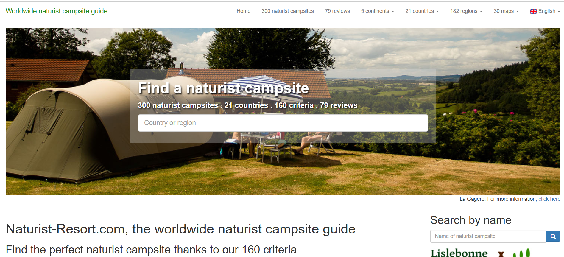 Naturist Resort