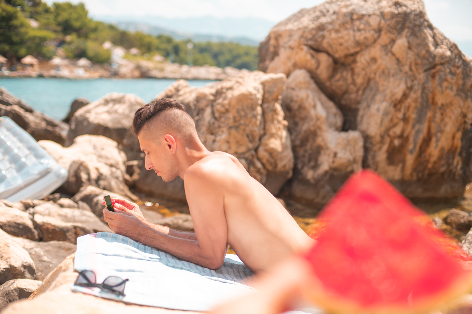 first time at a nude beach